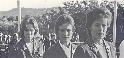 Miss Marina Ragher, Miss Bianca Martini Crotti, Mrs. Tommaso Goldschmid